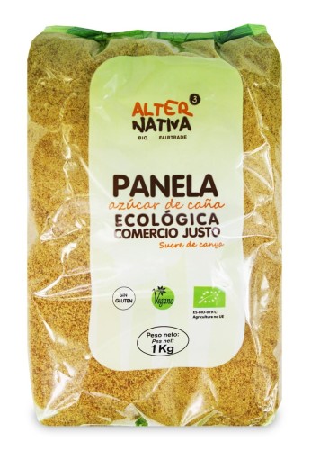 CUKIER TRZCINOWY PANELA BEZGLUTENOWY BIO 1 kg - ALTERNATIVA-1 1740