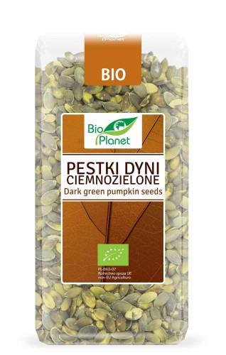 PESTKI DYNI CIEMNOZIELONE BIO 350 g - BIO PLANET-1 1742