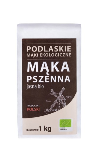 MĄKA PSZENNA JASNA TYP 550 BIO 1 kg - BIO LIFE (MĄKI PODLASKIE)-1 1796