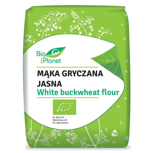 MĄKA GRYCZANA JASNA BIO 1 kg - BIO PLANET-1 1806