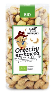 Orzechy Nerkowca Prażone i Solone BIO 350 g