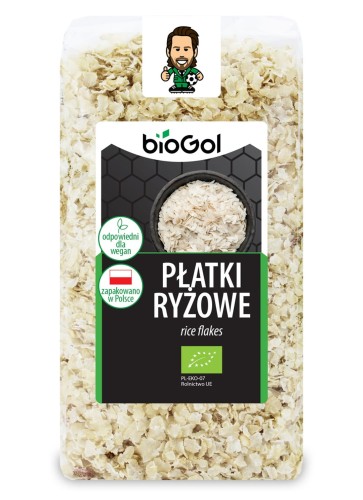 PŁATKI RYŻOWE BIO 300 g - BIOGOL-1 1852