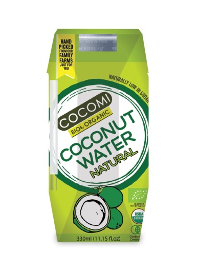 WODA KOKOSOWA NATURALNA BIO 330 ml - COCOMI-1 1973