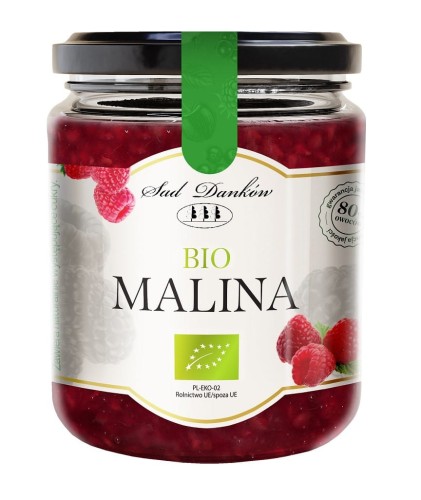 MALINA 80 % BIO 260 g - SAD DANKÓW-1 1998