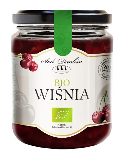 WIŚNIA 80 % BIO 260 g - SAD DANKÓW-1 2000