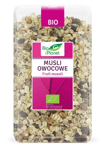 MUSLI OWOCOWE BIO 600 g - BIO PLANET-1 2012