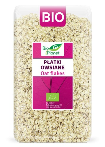 PŁATKI OWSIANE BIO 600 g - BIO PLANET-1 2020