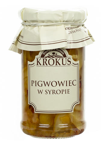 PIGWOWIEC W SYROPIE BEZGLUTENOWY 240 g (80 g) - KROKUS-1 2042