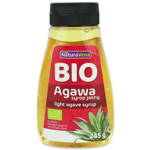 SYROP Z AGAWY JASNY BIO 245 g - NATURAVENA-1 2058