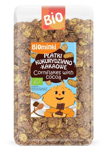 PŁATKI KUKURYDZIANO-KAKAOWE BIO 300 g - BIOMINKI-1 2070