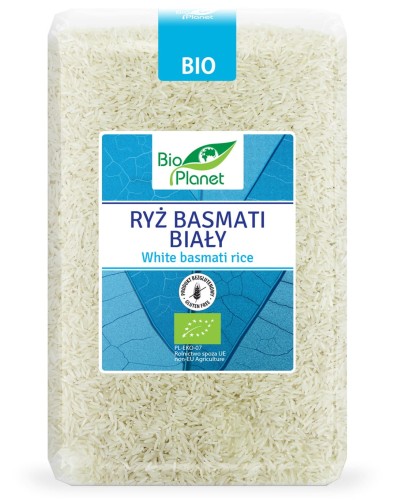 RYŻ BASMATI BIAŁY BEZGLUTENOWY BIO 2 kg - BIO PLANET-1 2100