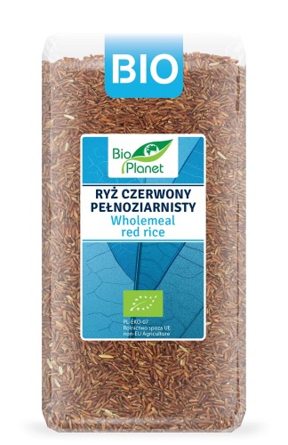RYŻ CZERWONY PEŁNOZIARNISTY BIO 500 g - BIO PLANET-1 2115