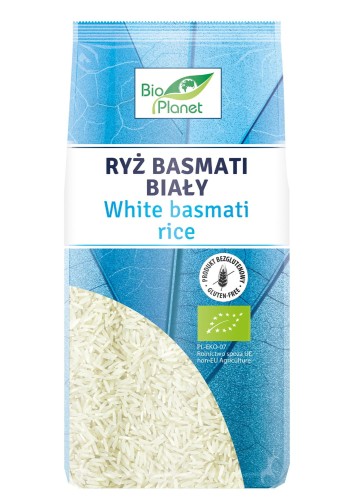 RYŻ BASMATI BIAŁY BEZGLUTENOWY BIO 500 g - BIO PLANET-1 2116