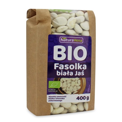 FASOLKA BIAŁA JAŚ BIO 400 g - NATURAVENA-1 2146