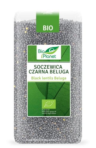 SOCZEWICA CZARNA BELUGA BIO 500 g - BIO PLANET-1 2155