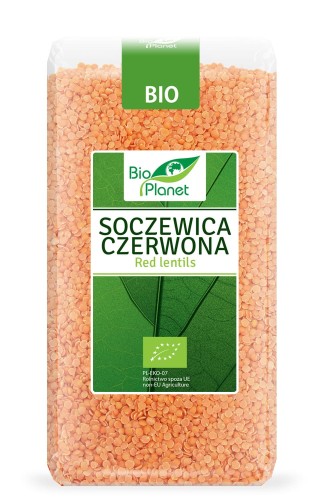 SOCZEWICA CZERWONA BIO 500 g - BIO PLANET-1 2160
