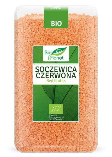 SOCZEWICA CZERWONA BIO 1 kg - BIO PLANET-1 2169