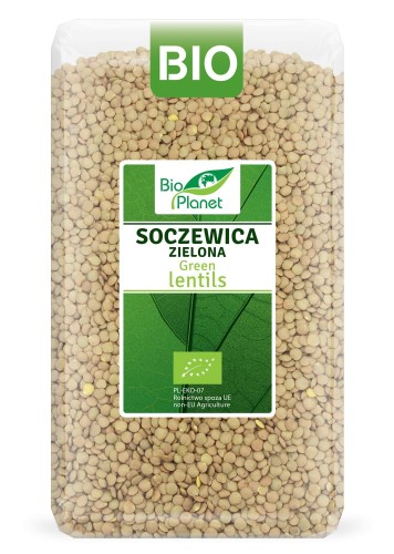 SOCZEWICA ZIELONA BIO 1 kg - BIO PLANET-1 2170