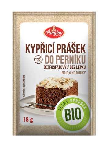 PROSZEK DO PIECZENIA PIERNIKA BEZGLUTENOWY BIO 18 g - AMYLON (PRODUKT SEZONOWY)-1 2244