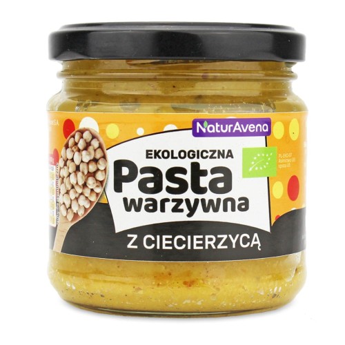 PASTA WARZYWNA Z CIECIERZYCĄ BIO 185 g - NATURAVENA-1 2266