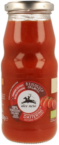 SOS POMIDOROWY PASSATA (Z POMIDORÓW DAKTYLOWYCH) BIO 350 g - ALCE NERO-1 2278