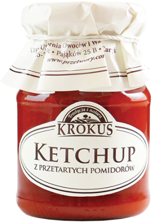 KETCHUP BEZGLUTENOWY 180 g - KROKUS-1 2281