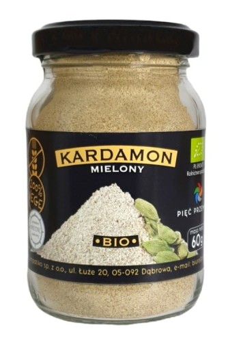 KARDAMON MIELONY BEZGLUTENOWY BIO 60 g - PIĘĆ PRZEMIAN-1 2385