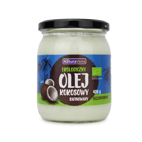 OLEJ KOKOSOWY BEZWONNY BIO 465 ml - NATURAVENA-1 2464