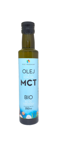 OLEJ KOKOSOWY MCT KETO BEZGLUTENOWY BIO 250 ml - PIĘĆ PRZEMIAN-1 2469