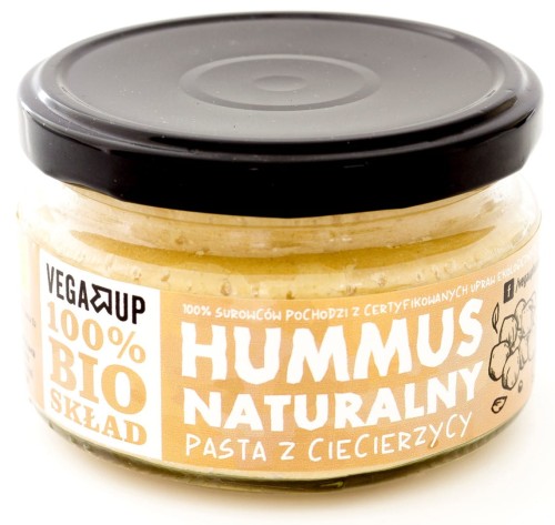 HUMMUS NATURALNY BIO 190 g - VEGA UP-1 2485