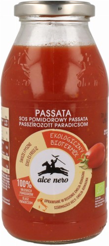 SOS POMIDOROWY PASSATA BIO 500 g - ALCE NERO-1 2492