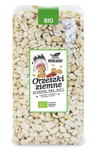 ORZESZKI ZIEMNE PRAŻONE BEZ SOLI BIO 1 kg - BIO PLANET-1 2496