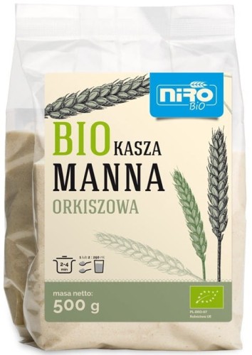 KASZA MANNA ORKISZOWA BIO 500 g - NIRO-1 2528