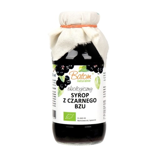 SYROP Z CZARNEGO BZU BIO 330 ml - BATOM-1 2584
