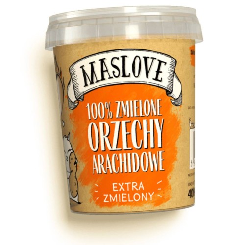 Masło Orzechowe Zdrowe Extra Zmielone 400g.jpg