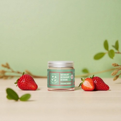 naturalny dezodorant w kremie truskawka i werbena.JPG
