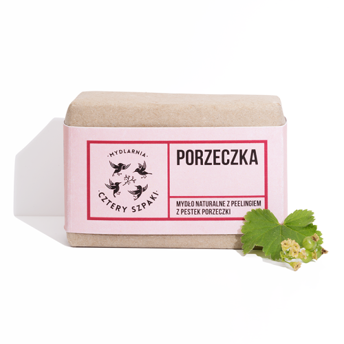 Peelingujące Mydło Porzeczka Mydlarnia CZTERY SZPAKI