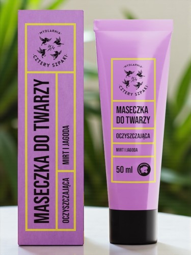 maseczka do twarzy oczyszczajaca mirt i jagoda.JPG