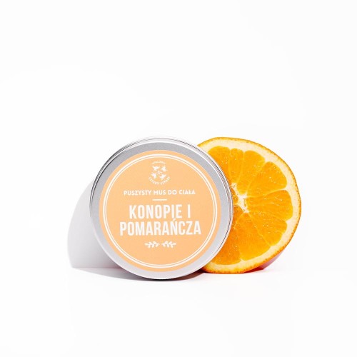 Mus do Ciała Konopie i Pomarańcza Mydlarnia CZTERY SZPAKI