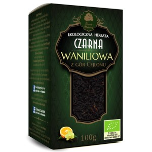 Herbata Czarna Waniliowa EKO 100g