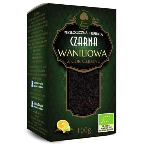 Herbata Czarna Waniliowa EKO 100g-1 3125 