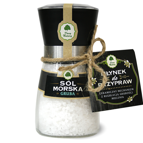 Sól morska gruba 190g- młynek-1 3148 