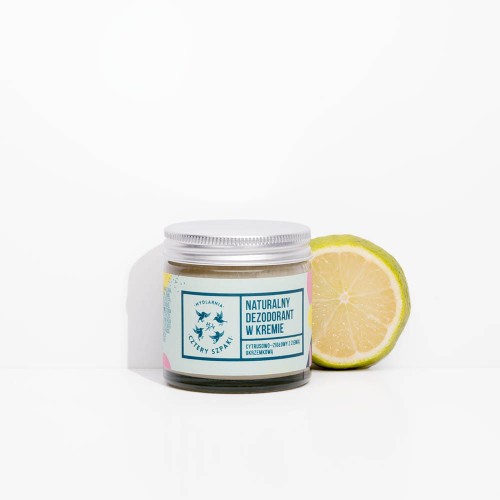 Dezodorant w Kremie Cytrusowo – Ziołowy Mydlarnia CZTERY SZPAKI