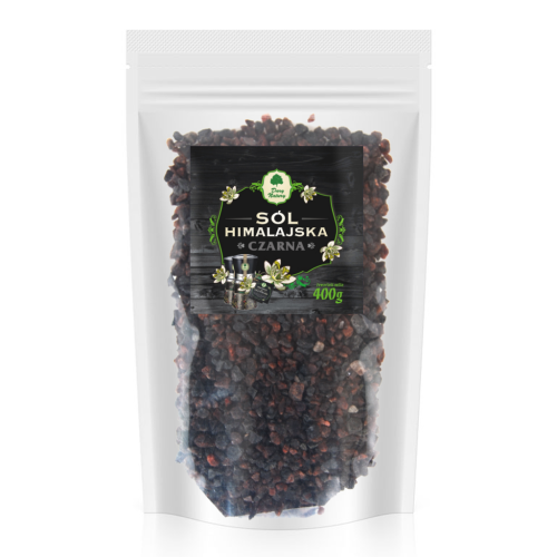 Uzupełniacz Sól himalajska czarna 400g-1 3153 
