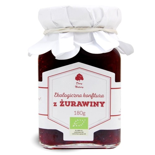 Konfitura z żurawiny EKO 180g-1 3159 