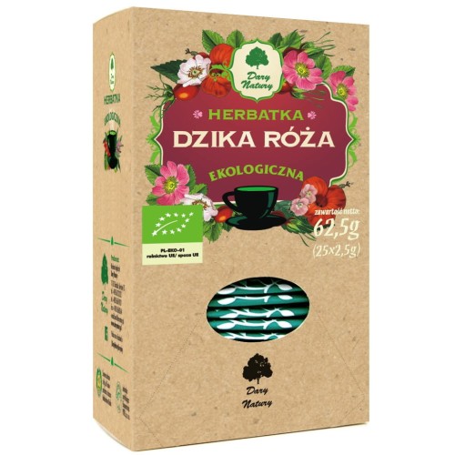 Herbatka Dzika róża EKO 25x2,5g-1 3163 