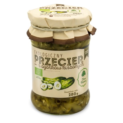 Przecier z ogórków kiszonych EKO 280g-1 3164 