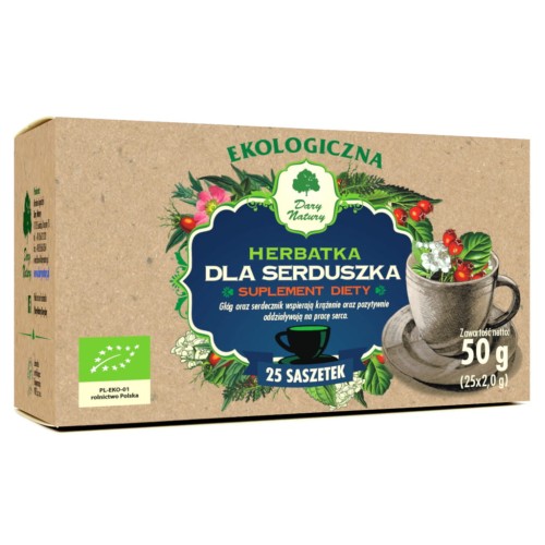 Herbatka Dla serduszka EKO 25x2g - Suplement diety-1 3189 