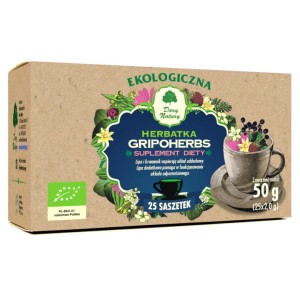 Herbatka Gripoherbs EKO 25x2g - Suplement diety