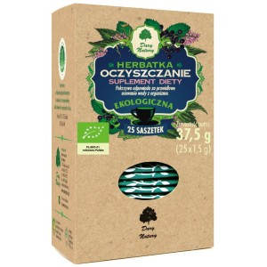 Herbatka Oczyszczanie EKO 25x1,5g - Suplement diety